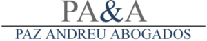 Logotipo de Paz Andreu Abogados.