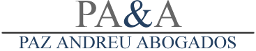 Logotipo de Paz Andreu Abogados.